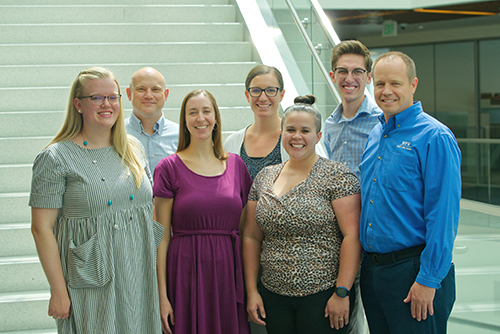 group photo of BGS advising staff